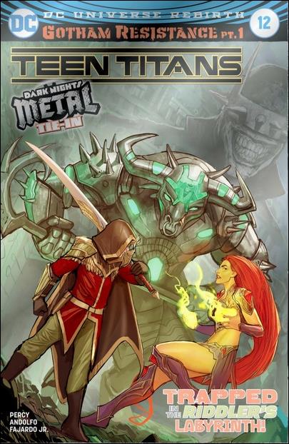 Teen Titans (2016) issue 12-D Stjepan Sejic Frankie's Comics Foil Cover 1/3000