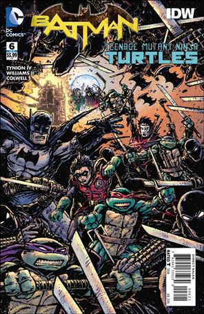 Batman/Teenage Mutant Ninja Turtles issue 6-B Kevin Eastman 1:50 Cover