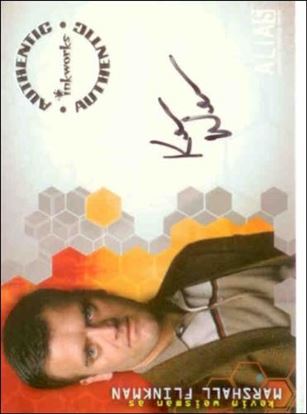 Alias: Season Two (Autograph Subset) card A11 Kevin Weisman as Marshall Flinkman
