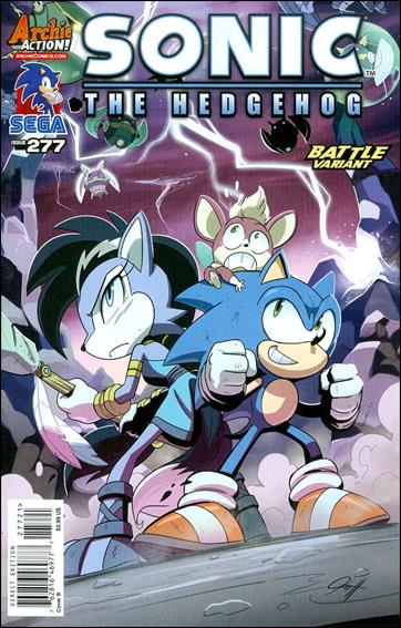 Sonic the Hedgehog (1993) issue 277-B Tyson Heese Cover
