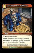 World of Warcraft: March of the Legion (Base Set) card 303 The Formation of Felbane