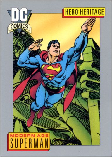 DC Cosmic Cards (Base Set) card 18 Modern Age Superman