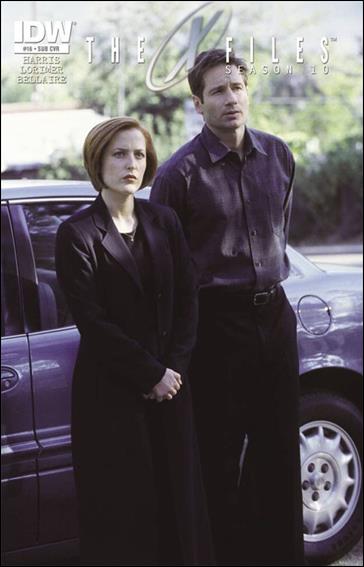 X-Files: Season 10 issue 16-C Subscription Photo Cover