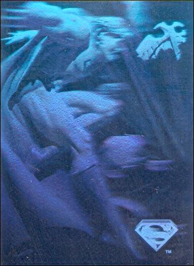 Superman Holo Series (Gold Hologram Parallel Base Set) card 48 Meltdown!