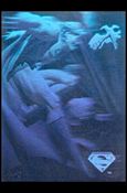 Superman Holo Series (Gold Hologram Parallel Base Set) card 48 Meltdown!