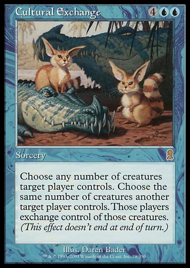 Magic the Gathering: Odyssey (Base Set) card 79 Cultural Exchange