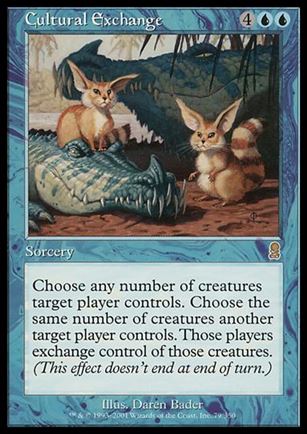 Magic the Gathering: Odyssey (Base Set) card 79 Cultural Exchange
