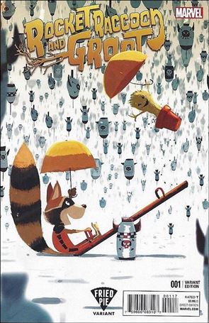Rocket Raccoon & Groot issue 1-G Polybagged Pascal Campion Fried Pie Cover