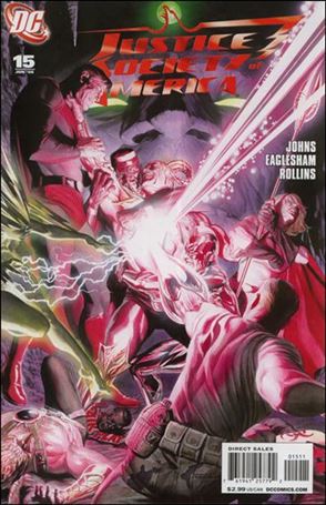Justice Society of America (2007) issue 15 Alex Ross Cover