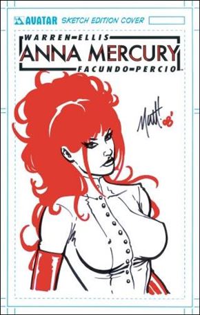 Anna Mercury issue 1-J Matt Martin Sketch Edition 1/350 