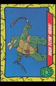 Teenage Mutant Ninja Turtles: Series 1 (Base Set) card 37 High Flyin' Hero!