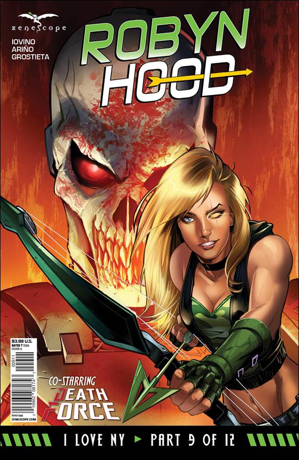 Robyn Hood: I Love NY issue 9 David Lorenzo Riveiro Cover