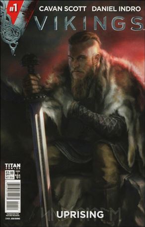 Vikings: Uprising issue 1-E Josh Burns Cover