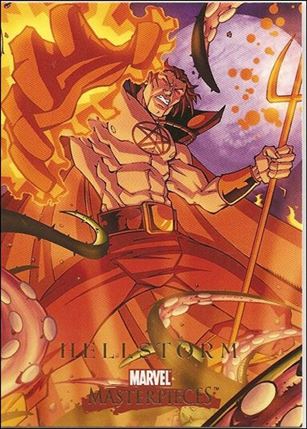 2008 Marvel Masterpieces: Series 2 (Base Set) card 32 Hellstorm