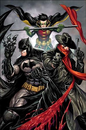 Shadow / Batman issue 1-S Tyler Kirkham Unknown Comics Virgin Cover