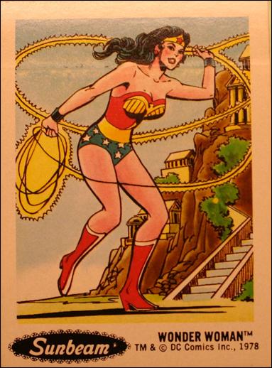 Sunbeam Bread DC Super Heroes Stickers (Base Set)  card 11