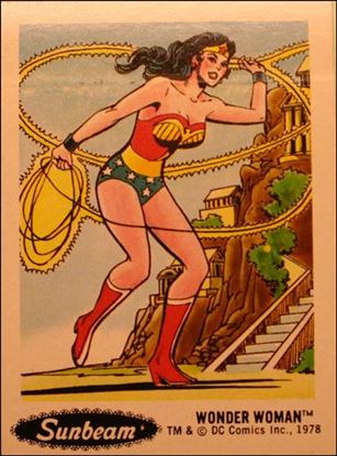 Sunbeam Bread DC Super Heroes Stickers (Base Set)  card 11