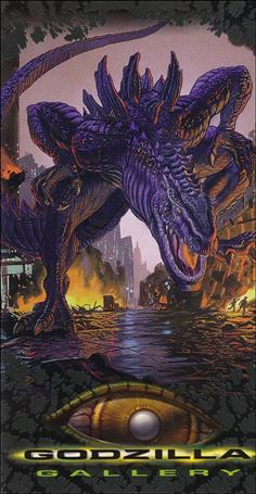 Godzilla Supervue (Base Set) card 63 Up from the Depths