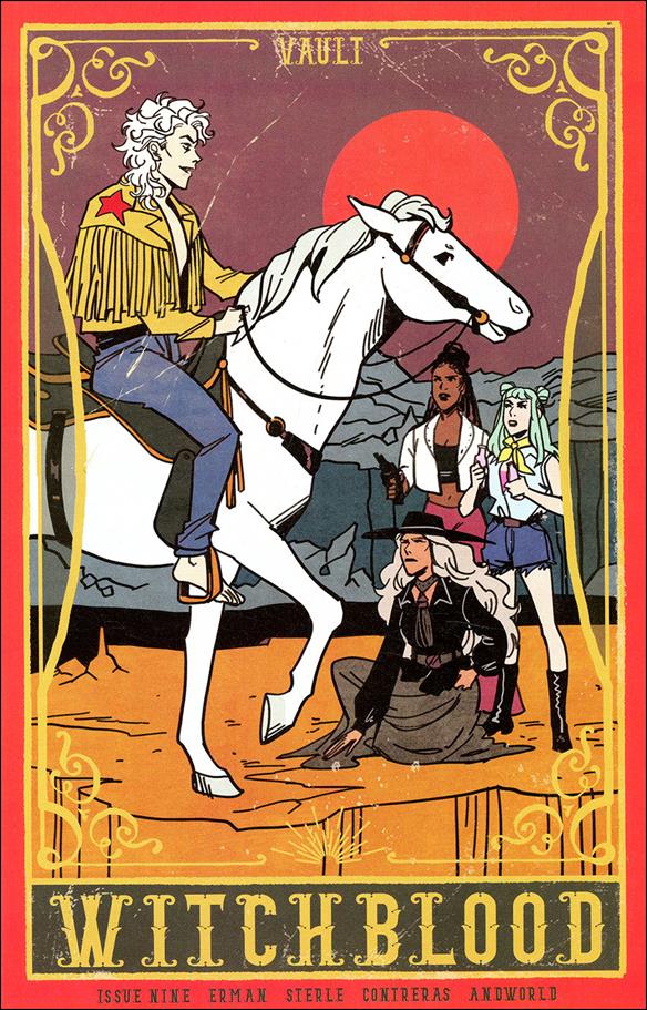 Witchblood issue 9-B Lisa Sterle Tarot Card Cover