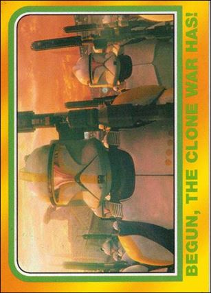 Star Wars Heritage  (Base Set) card 109 Begun, the Clone War Has!