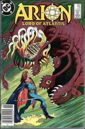 Arion, Lord of Atlantis issue 25-B Canadian Price Cover