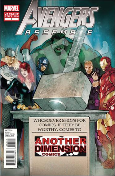Avengers Assemble (2012) issue 1-MA Another Dimension Comics Hammer Time Cover
