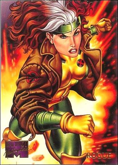 1995 Marvel Masterpieces (Base Set) card 84 Rogue