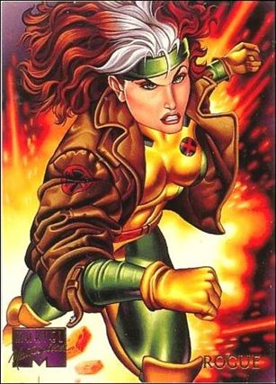 1995 Marvel Masterpieces (Base Set) card 84 Rogue