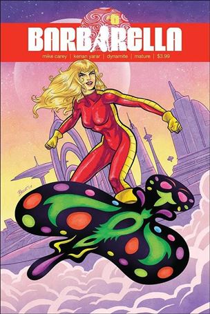 Barbarella (2017) issue 6-B Brent Schoonover Cover