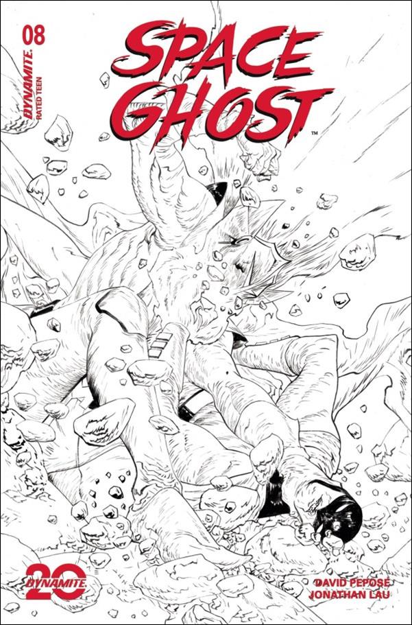 Space Ghost (2024) issue 8-H Jae Lee B&W 1:15 Cardstock Cover
