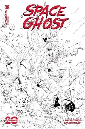 Space Ghost (2024) issue 8-H Jae Lee B&W 1:15 Cardstock Cover
