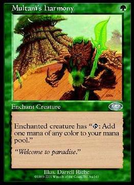 Magic the Gathering: Planeshift (Base Set) card 84 Multani's Harmony