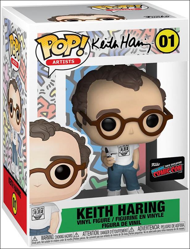 POP! Artists figure 1 Keith Haring NYCC 2019 Exclusive