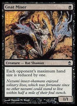 Magic the Gathering: Saviors of Kamigawa (Base Set) card 70 Gnat Miser