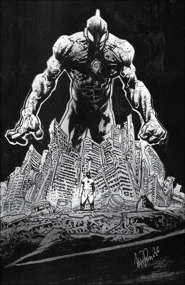 Ultramega issue 1-E James Harren 1:10 Black & White Virgin Cover