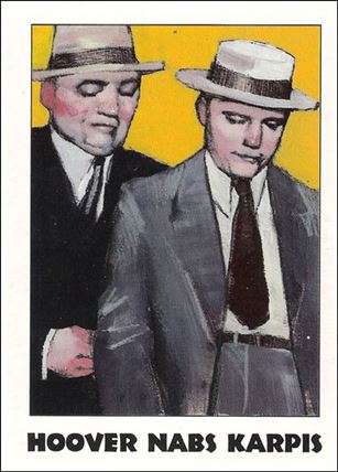 True Crime (Base Set) card 41 Hoover Nabs Karpis