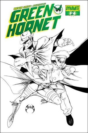 Green Hornet (2010) issue 2-G Joe Benitez 1:50 Black and White Cover