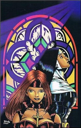 Warrior Nun Areala and Avengelyne issue 1-C Commemorative Cover 1/1000