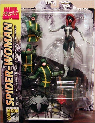 Marvel Select figure 24-C Spider-Woman (SDCC Exclusive 1/3000)