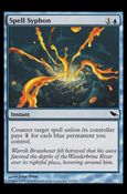 Magic the Gathering: Shadowmoor (Base Set) card 52 Spell Syphon