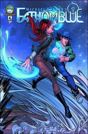 Michael Turner's Fathom Blue issue 4-C Right Cover