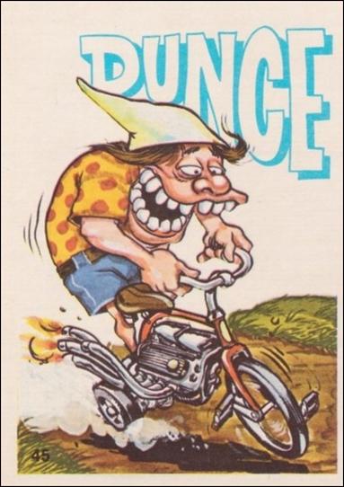 Fabulous Odd Rods (Base Set) card 45 Dunce