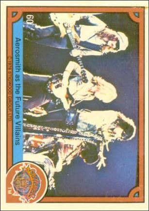 Sgt. Pepper's Lonely Hearts Club Band (Base Set) card 60 Aerosmith as the Future Villains