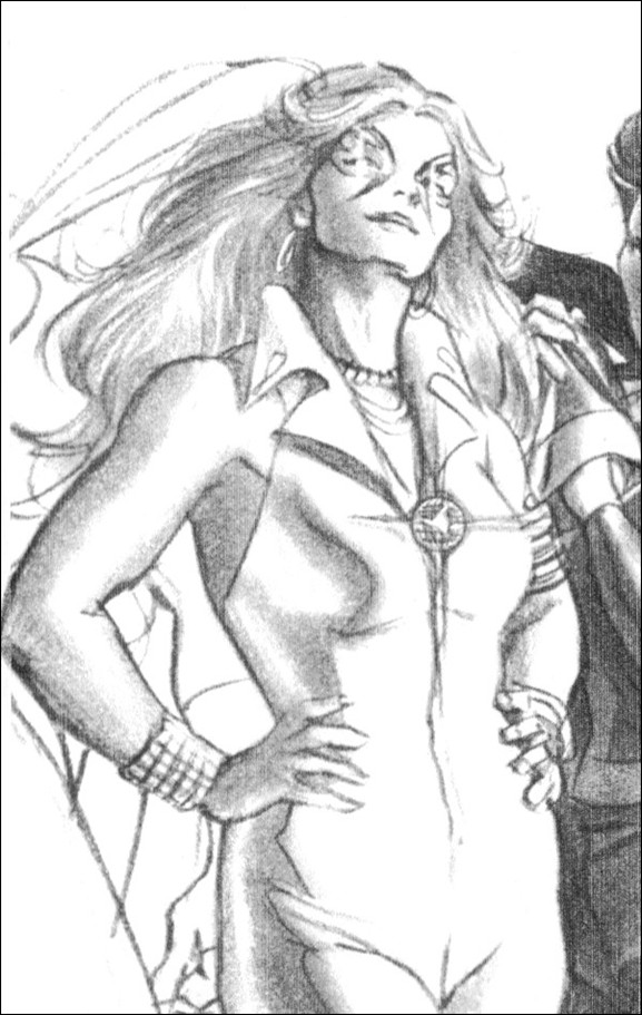 Laura Kinney: Wolverine issue 10-E Alex Ross Timeless Sketch 1:100 Virgin Cover