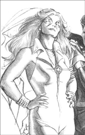 Laura Kinney: Wolverine issue 10-E Alex Ross Timeless Sketch 1:100 Virgin Cover