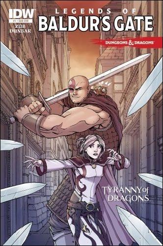 Dungeons & Dragons: Legends of Baldur's Gate issue 1-B Max Dunbar Subscription Cover