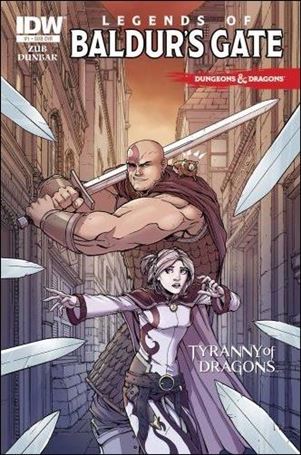 Dungeons & Dragons: Legends of Baldur's Gate issue 1-B Max Dunbar Subscription Cover