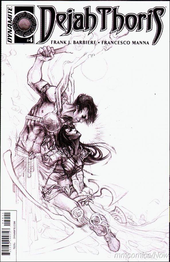 Dejah Thoris (2016) issue 4-B 1:10 Black & White Cover