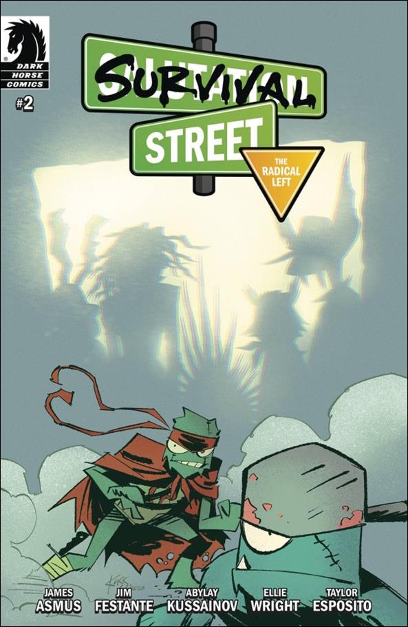 Survival Street: The Radical Left issue 2 Abylai Kusainov Cover