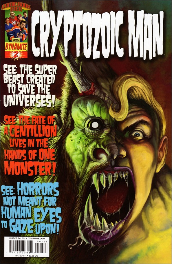 Cryptozoic Man issue 2 Walter Flanagan Cover